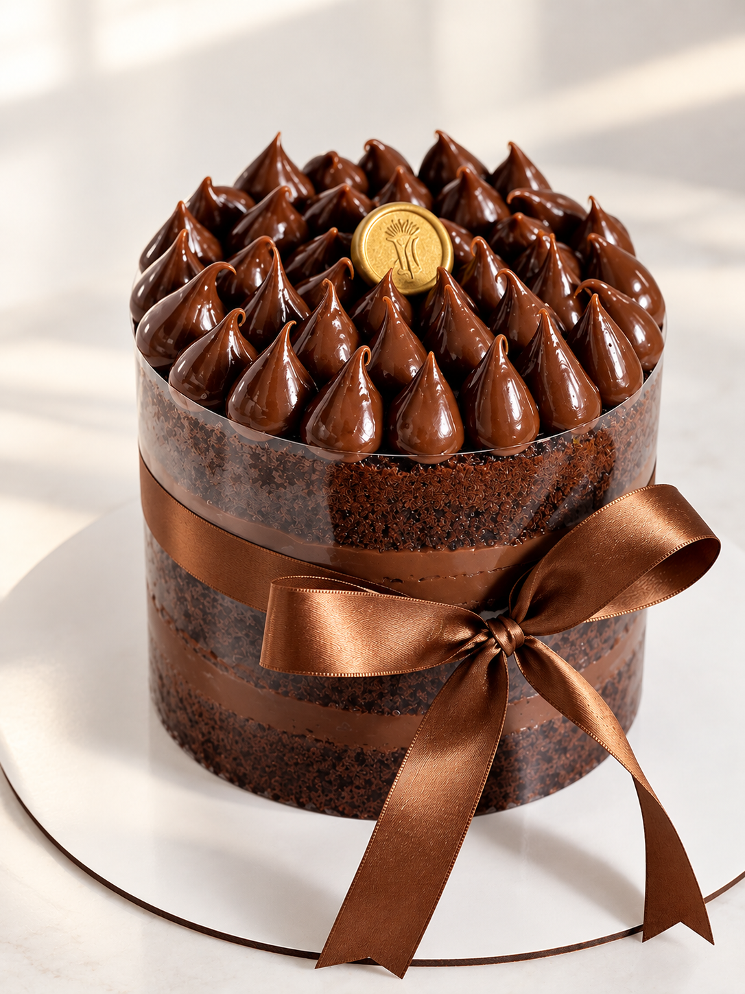 Vitrine de naked cakes da Sapore Moretti com morangos, doce de leite e recheios variados